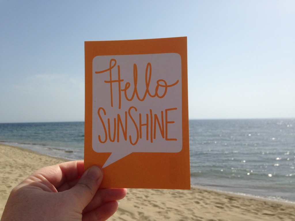 Sunshine Postcard