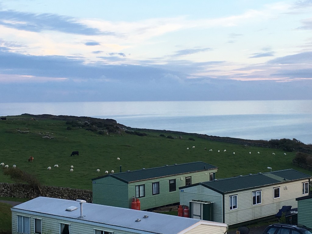 View from caravan