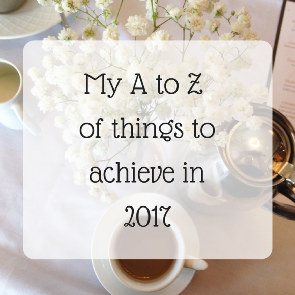 My A to Z of 2017