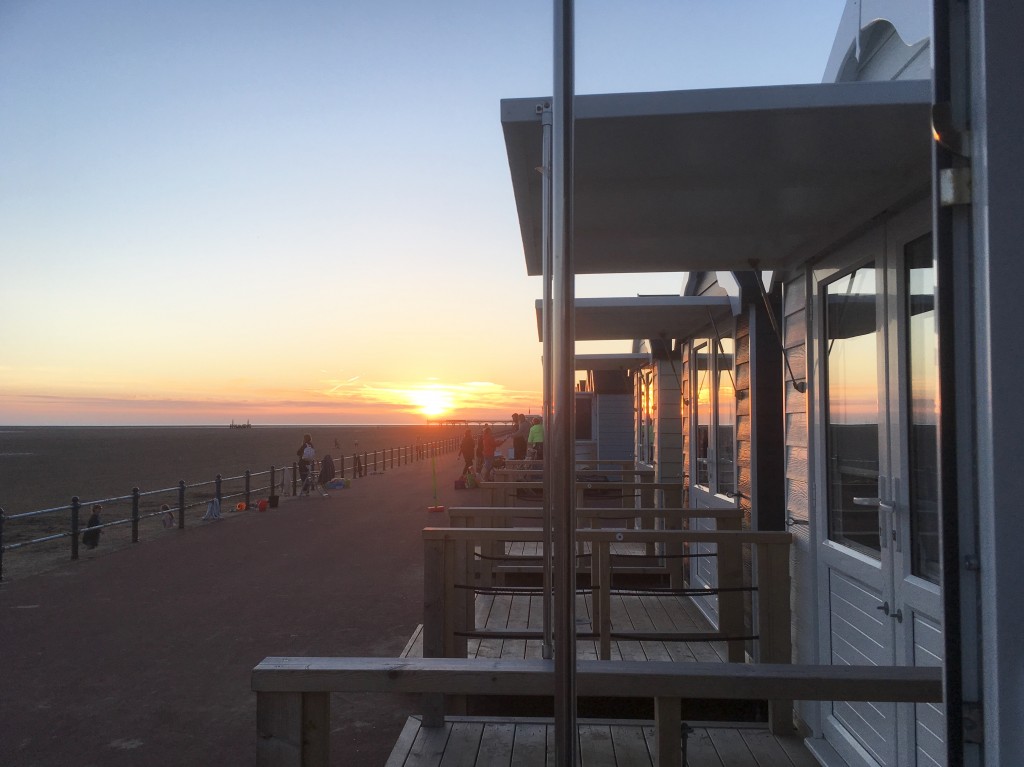 Beach huts at Lytham