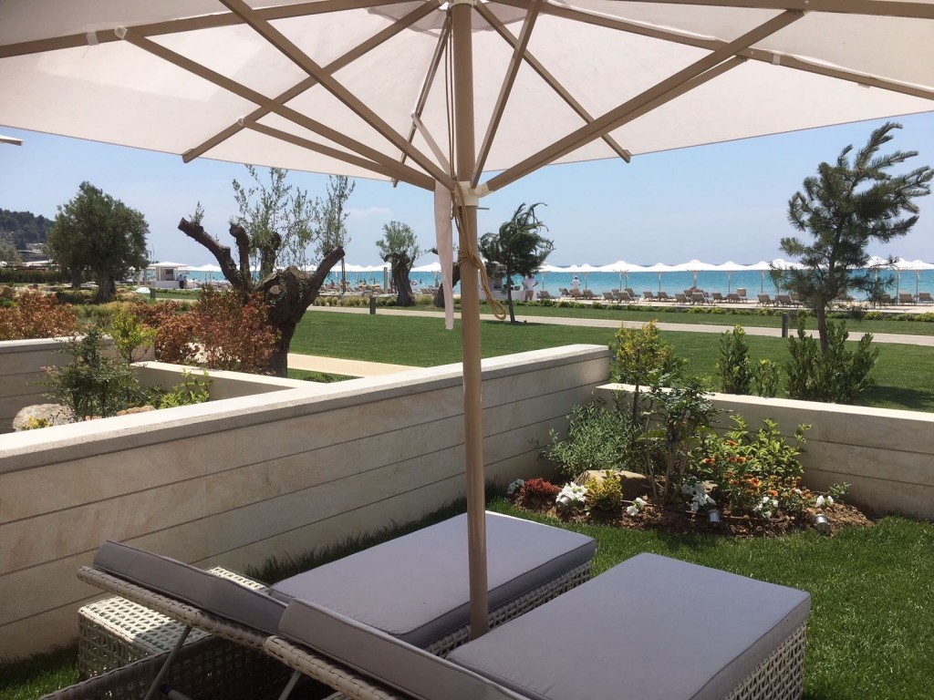 Beach front suite at Sani Dunes